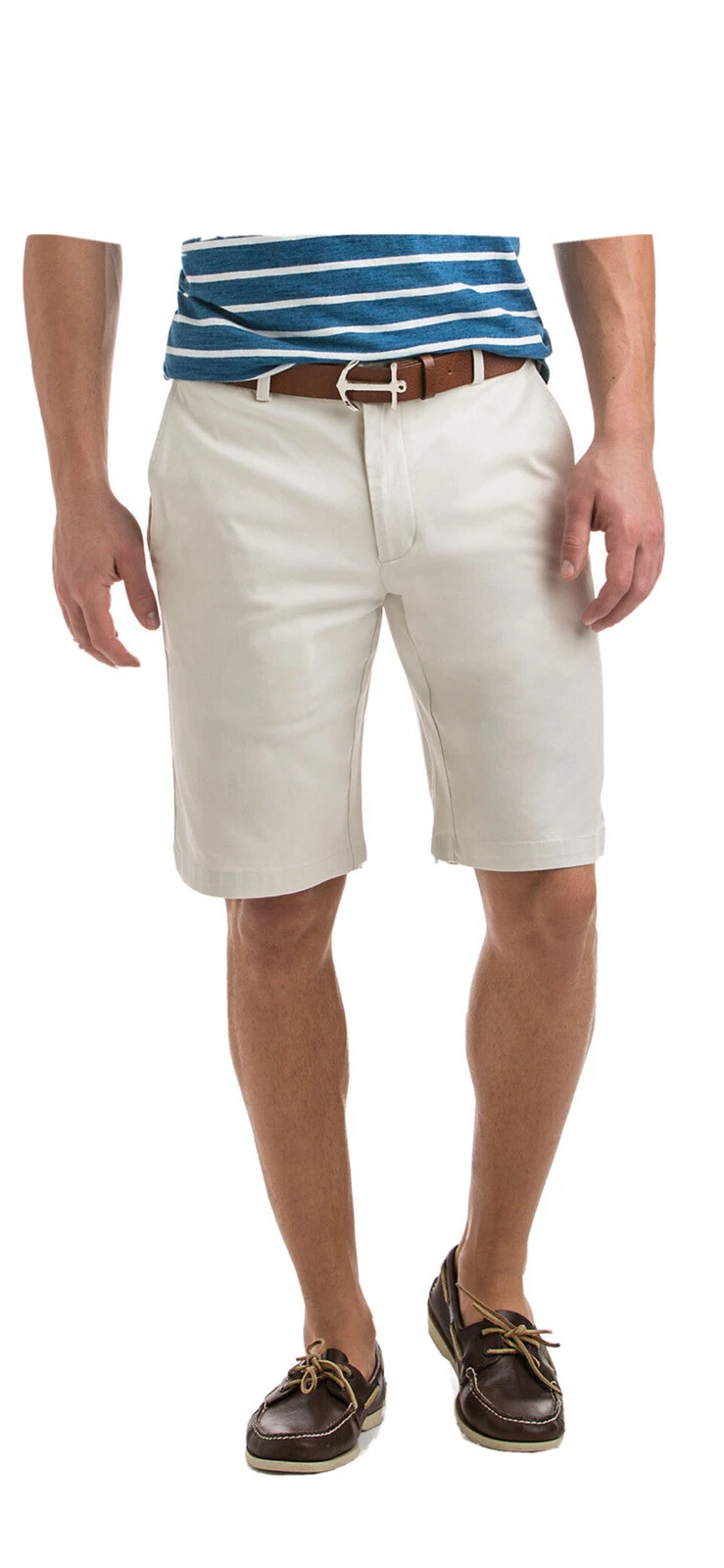 Vineyard Vines Men 11” Breaker Stretch Solid Stone Shorts big Size 52B