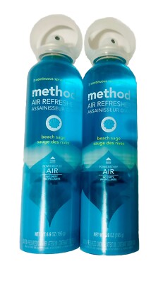 Method, Air Refresher 2 Pack, Beach Sage 6.9 oz. Discontinued.