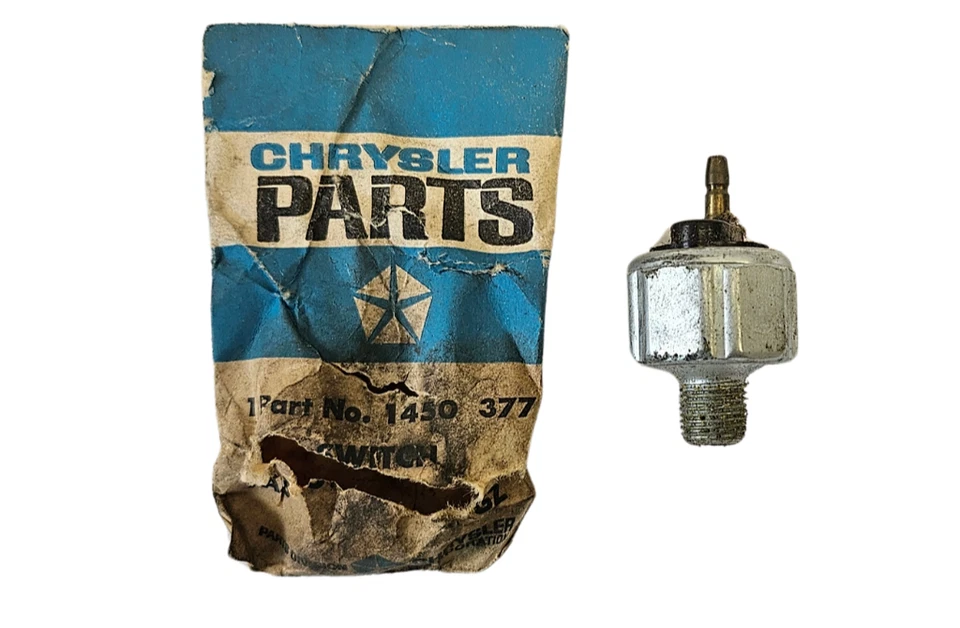 Interruptor de luz de freno Chrysler Plymouth Dodge 1928-1937, 1953-1954 1450377 Nuevo de Lote Antiguo Foto 2 de 4