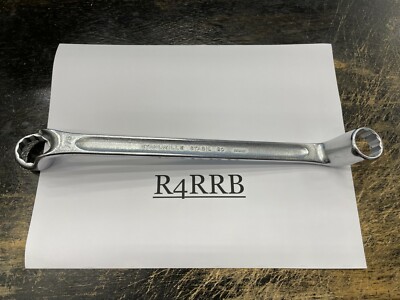 Stahlwille Tools Stabil 20 GERMANY 7/8'' x 13/16'' SAE DEEP Offset Box Wrench