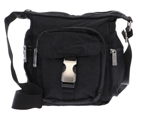 Camel Active Journey Shoulder Bag UmhäNgetasche Tasche Black Schwarz Neu-image