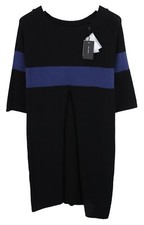 COP COPINE Kome Pull Femme SMALL À Manches 3/4 Découpé Tricot Tunique