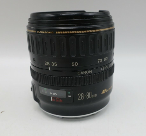 Canon Zoom 28-80mm F3.5-5.6 Ultrasonic EF Mount Lens For SLR/Mirrorless Cameras - Picture 1 of 10