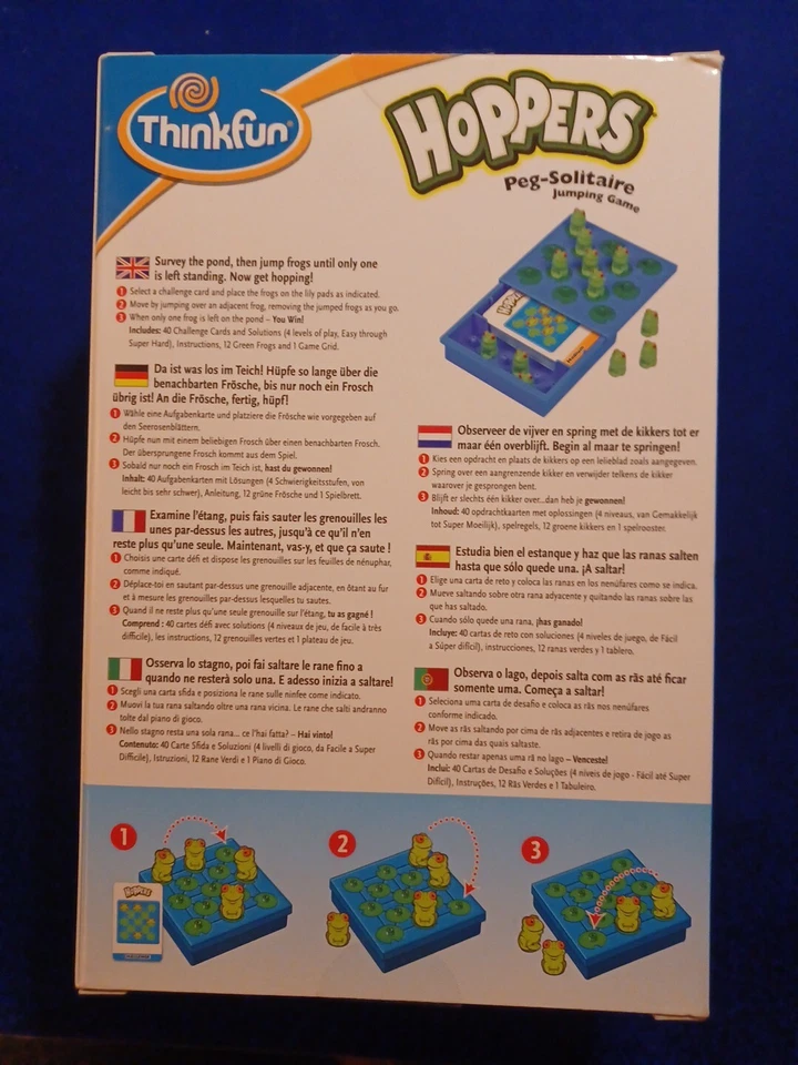 Thinkfun Games (Peg Solitaire Jumping Game) - Image 2 of 2