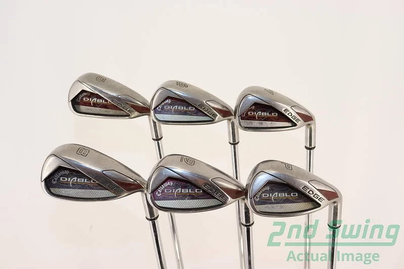 Fer 8 Callaway Diablo Edge 2010 – Dames – Graphite 55g – 36,5" – État Correct