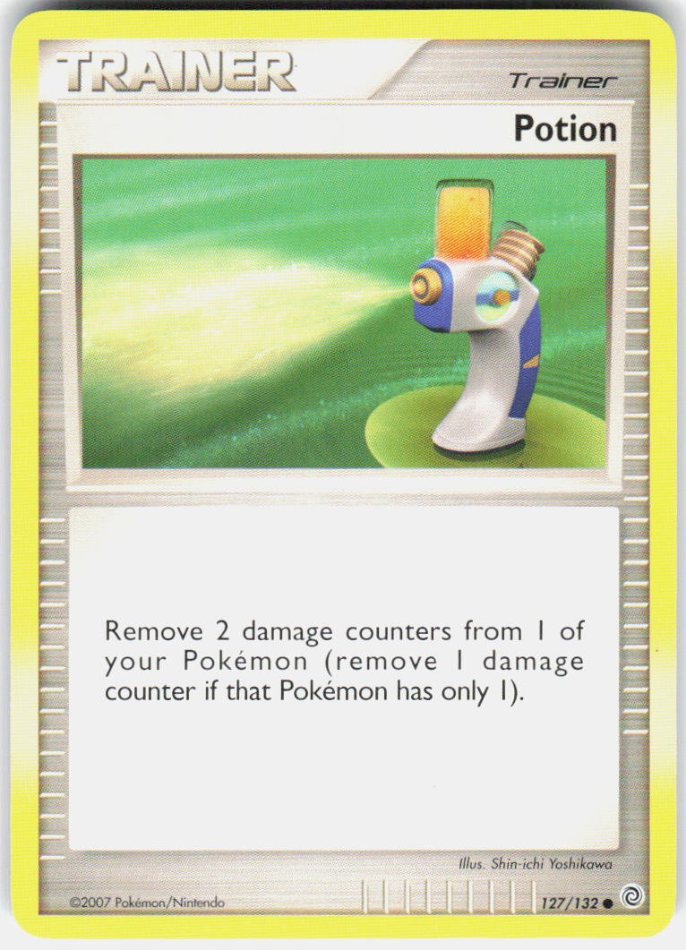 Potion 127/132 Common Secret Wonders Pokemon Lightly Played