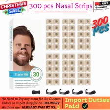 300 pcs Nasal Breathing Dilator Magnets 150 Days Anti Snoring Magnets Sleep Aid