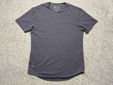 BYLT Shirt Mens Large Gray Drop Cut Lux Premium Basics Athletic Casual Stretch