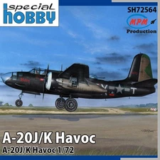Special Hobby/MPM 72564 1/72 A-20 J/K Havoc model kit
