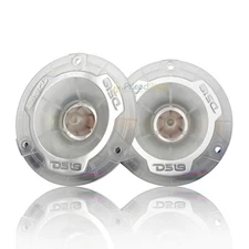DS18 3.8" Pro Super Bullet Tweeter Pair 200 Watts 4 Ohm RGB LED Lights PRO-TW1L