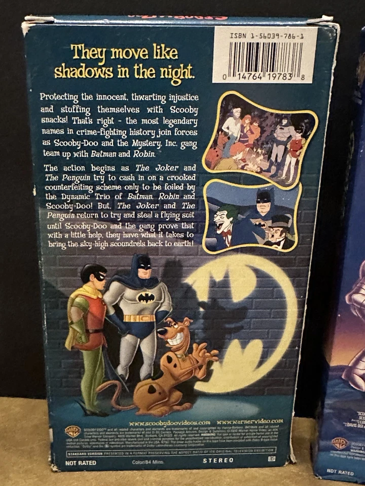 Scooby Doo Meets Batman And The Alien Invasion VHS Tested - Image 2 of 4