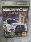 Midnight Club: Los Angeles Complete Edition CIB ~ VG Microsoft Xbox 360 Working