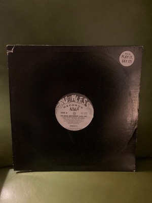 NWA - 100 Miles and Runnin' (Radio Edit) 12'' Vinyl Single Ruthless Records PROMO