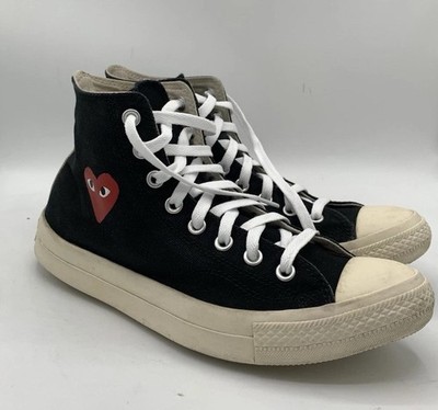 High Top Comme De Garcon Mens Shoes Comme Des Garcons PLAY X