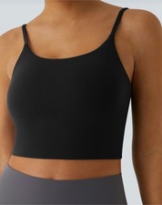 Halara Basic Padded Workout Cropped Tank Top