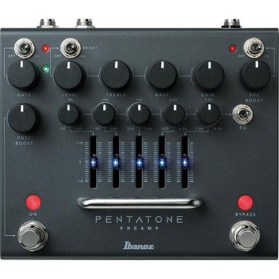 Ibanez PTPRE Distortion Pentatone Preamp Effektpedal für Gitarre
