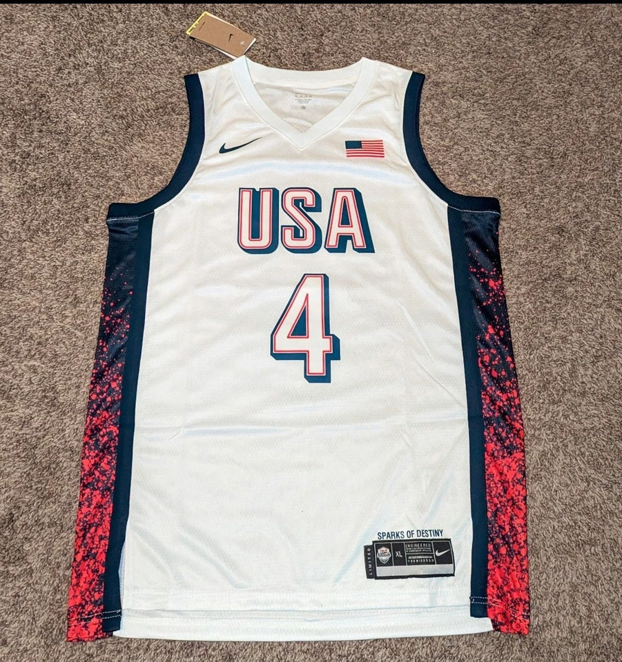 Camiseta Stephen Curry Paris Edición Olímpica Foto 2 de 4