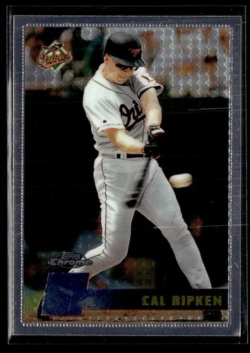 1996 Topps Chrome Cal Ripken Jr. Baltimore Orioles #67