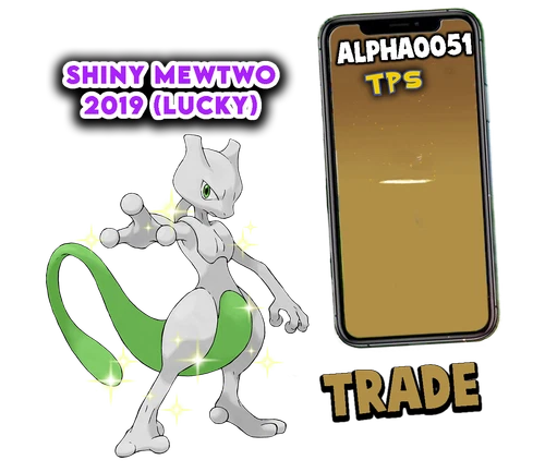 Pokemon Shiny Mewtwo Registered, Ultrafirends or 1 M Trade