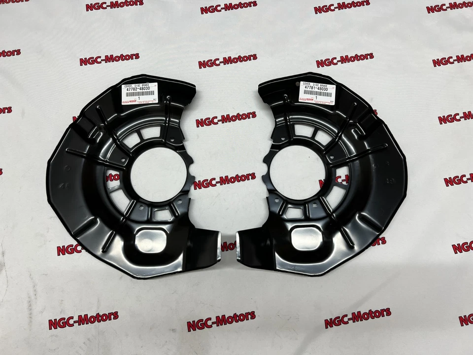 OEM CUBIERTA, POLVO DE FRENO DE DISCO, JUEGO R&L DELANTERO Toyota Lexus RX300 RX330 RX350 GSU35 Foto 3 de 4