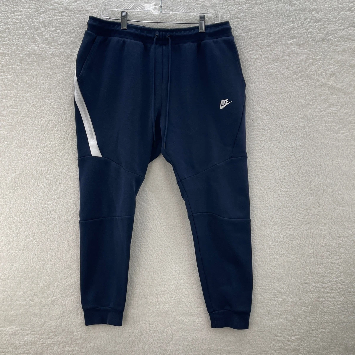 ウォーキング・ランニングウェア Nike tech blue s size Мужские синие брюки Nike Tech Fleece для активного отдыха