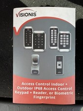 Visionis Access Control IP68 Keypad + Reader, VIS-3000, NEW in Box