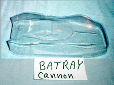 Famous Bat Ray "Thingie" Clear Slot Car Body 3 3/4" WB 1/24th Scale Vintage Repo