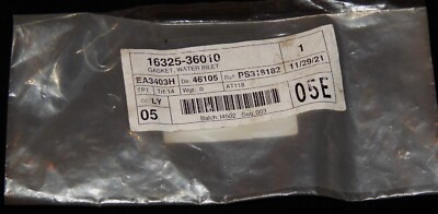 Original Part, TOYOTA-LEXUS, WATER INLET GASKET, # 16325-36010 | eBay