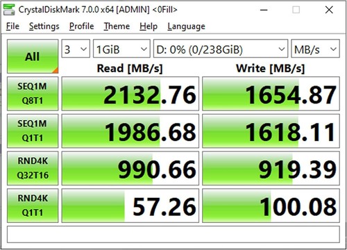 Timetec 256GB SSD NVMe PCIe Gen3x4 8Gb/s M.2 2280 3D NAND High Performance SLC C - Picture 6 of 7