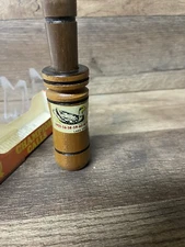 Vintage Wooden Faulk's Goose Call CH-44 Lake Charles, Louisiana