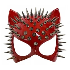 KBW Global Resin Red Cat Spiked Mask