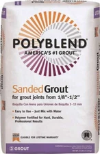 Custom Building Products Polyblend Sanded Tile Grout 25 LB Bags Choose Color