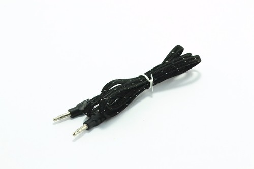3.5mm AUX AUXILIARY Male to Male Braided Stereo Audio Cable for PC iPod MP3 CAR - Picture 11 of 11