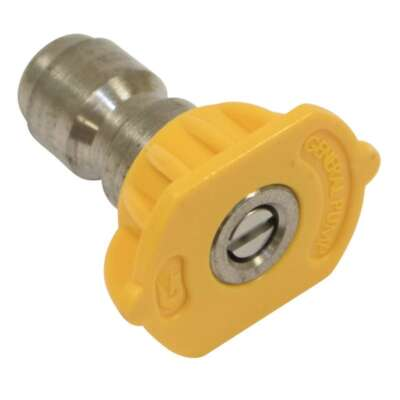 #ad 15 Degree Pressure Washer Nozzle 3.5 Size Yellow Stainless Steel Tip $16.70