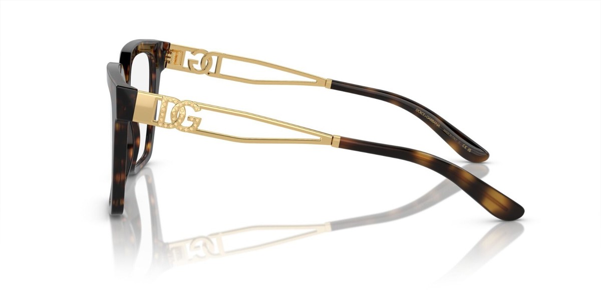 Dolce & Gabbana DG 3376B Havana (502) Eyeglasses | eBay