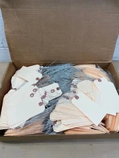 4-3/4” x 2-3/8” Manila 13 Pt Pre Wired Shipping Hang Tags (1000 Pieces)