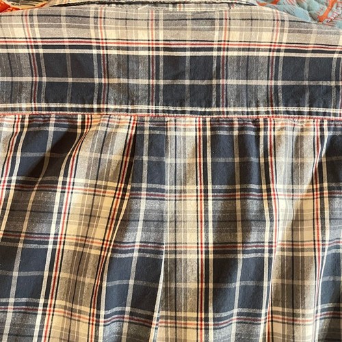 Wrangler Men's Classic Plaid Button Down 2 Pocket Cotton Shirt Pattern XLT - Picture 5 of 8