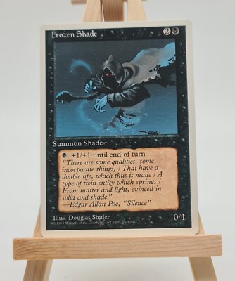 Frozen Shade  (Fourth Edition (4ED) Magic Karte Englisch (Schauriger Schatten) 
