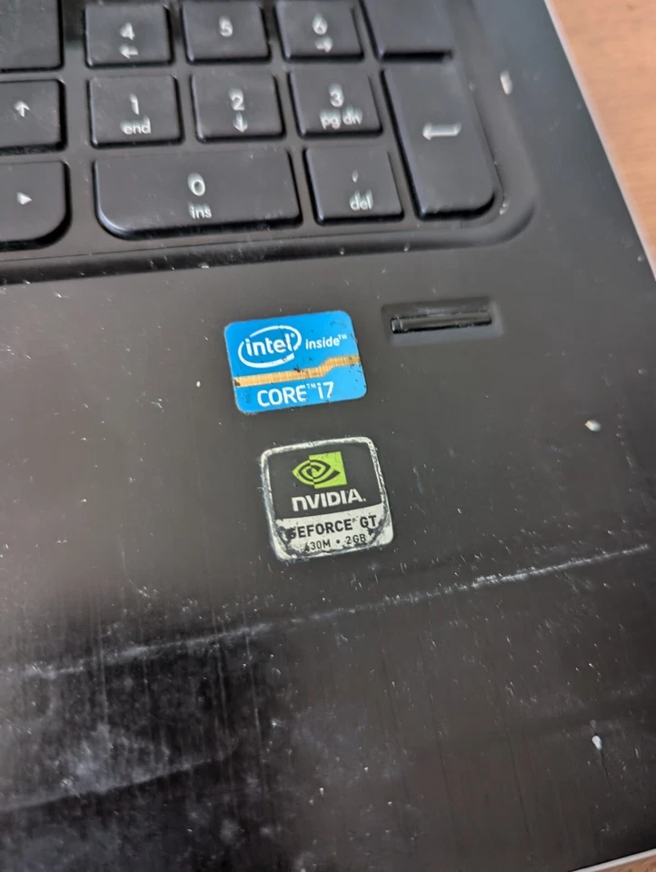 HP Pavilion Dv7-7203ea 17.3" Faulty Laptop, Intel i7 3630QM,Nvidia GT 630M - Image 4 of 4