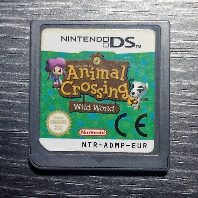 Animal Crossing Wild World Nintendo DS GAME CARTRIDGE UK
