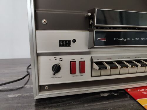 Craig Model 2405 Reel Tape Recorder Player - Picture 3 of 13