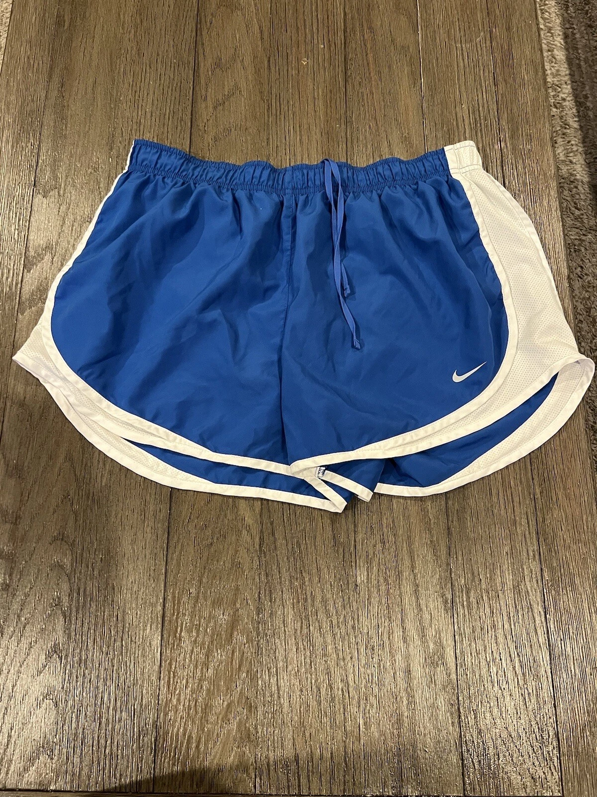 Mens Nike Lined Running Shorts Blue XL