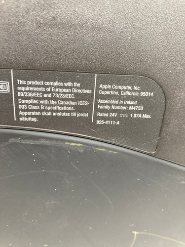 Vintage Apple PowerBook G3 M4753 14.1" Laptop 233MHz 64MB 4GB HDD Computer Only - Afbeelding 2 van 9