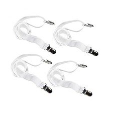 Eopocdor Long Bed Sheet Clips,Adjustable Bed Fitted Sheets  Assorted Colors 