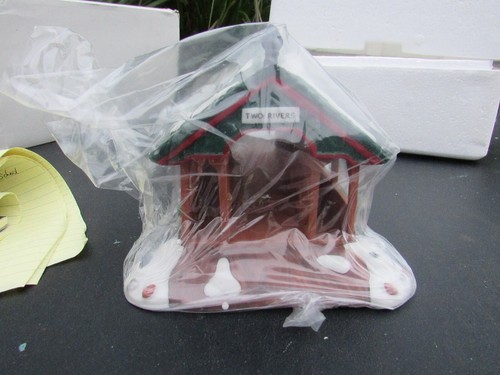 NUEVO Dept 56 ""Two Rivers Bridge"" #5656 New England Village Series 1994 - Imagen 9 de 11