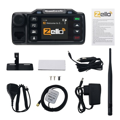 HAMGEEK HG-8900 Zello Mini Mobile Radio 2G/3G/4G 5000KM Transceiver Support GPS