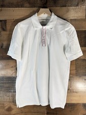 Alexander McQueen White Polo Shirt XL