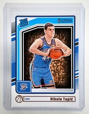 2024-25 Donruss Nikola Topic Rated Rookie RC #208 Thunder NBA Rookie Card