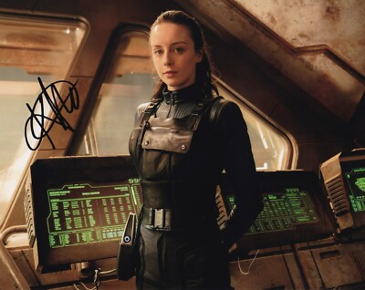 KACEY ROHL signed Autogramm 20x25cm STAR TREK in Person autograph COA
