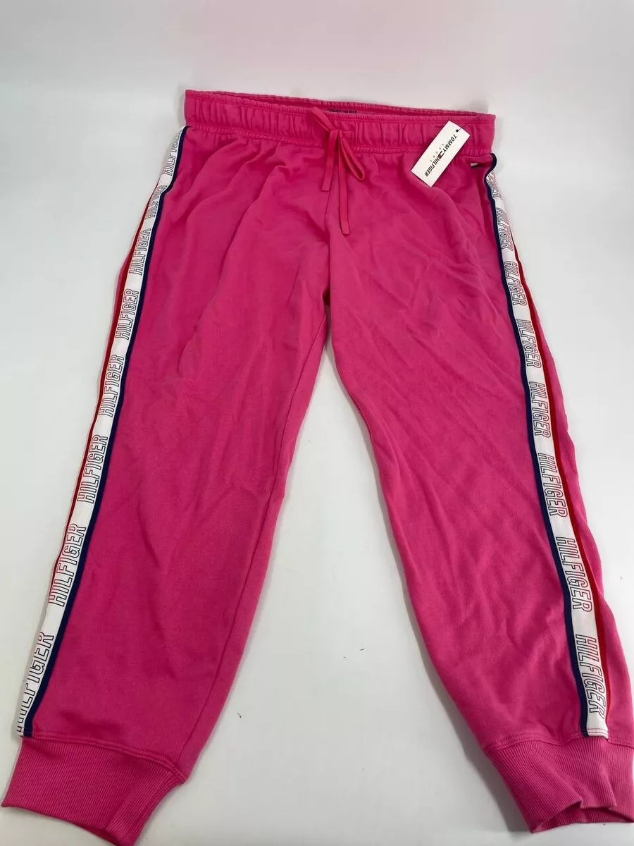 Tommy Hilfiger Sport Womens Plus size Sweatpants Fitness Jogger Pants,  Pink, 1X